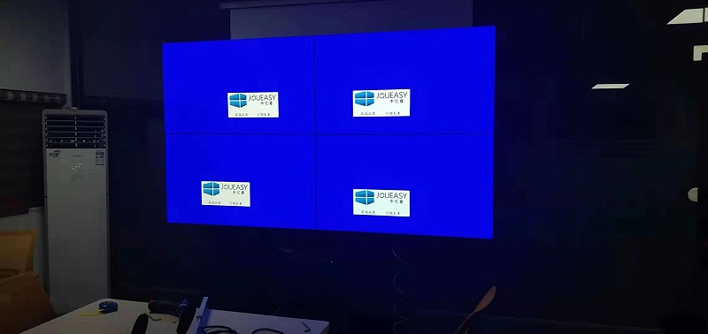 華南農(nóng)業(yè)大學省鋼鐵研究所55寸液晶拼接屏2X2單元拼接