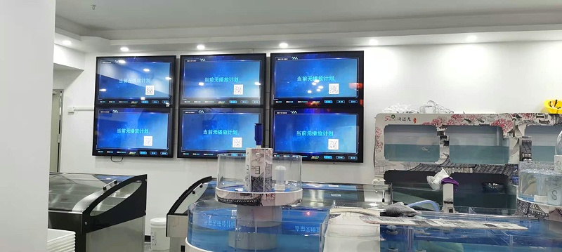 中億睿廣告機(jī)為深圳詩邁兒花園酒家餐飲業(yè)賦能，讓精彩已在“吃”之外