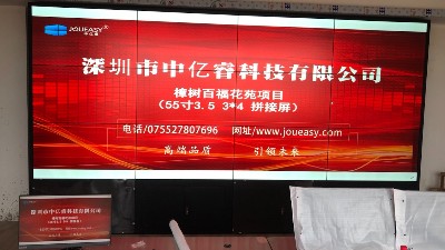 12塊55寸拼接屏助力江西樟樹百?；ㄔ沸^(qū)安全防范