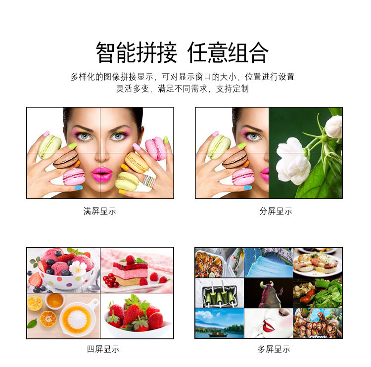 智能拼接，任意組合